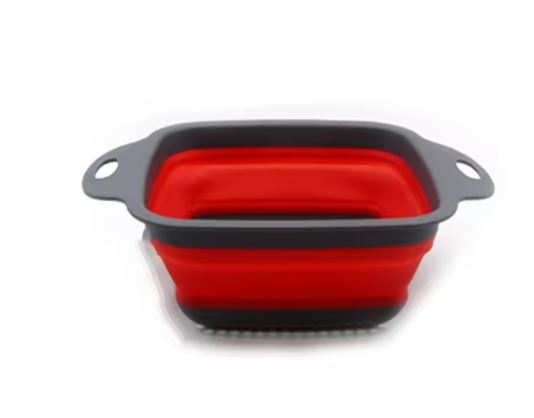 Colador de fregadero de silicona retract